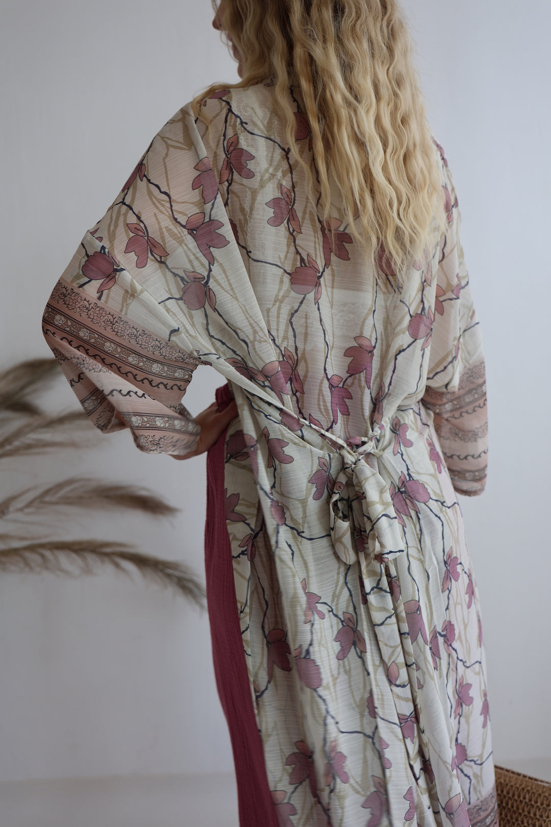 Kimono mit Floralprint Zakynthos