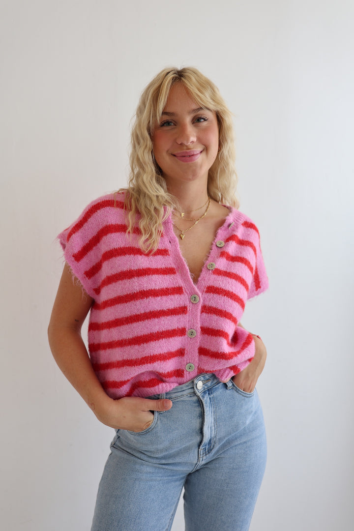 Gestreifte Weste Cosima