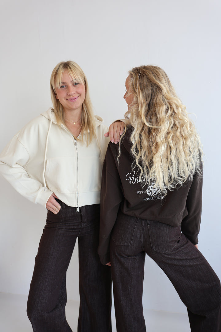 Wide Leg Jeans Mocca