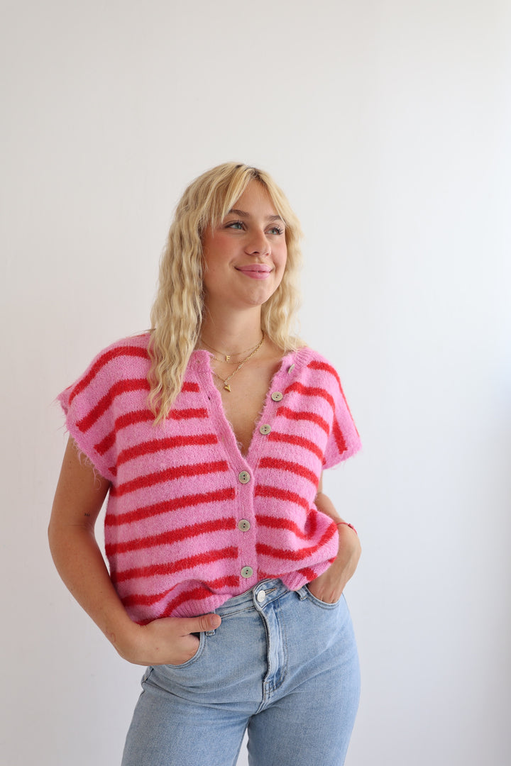Gestreifte Weste Cosima