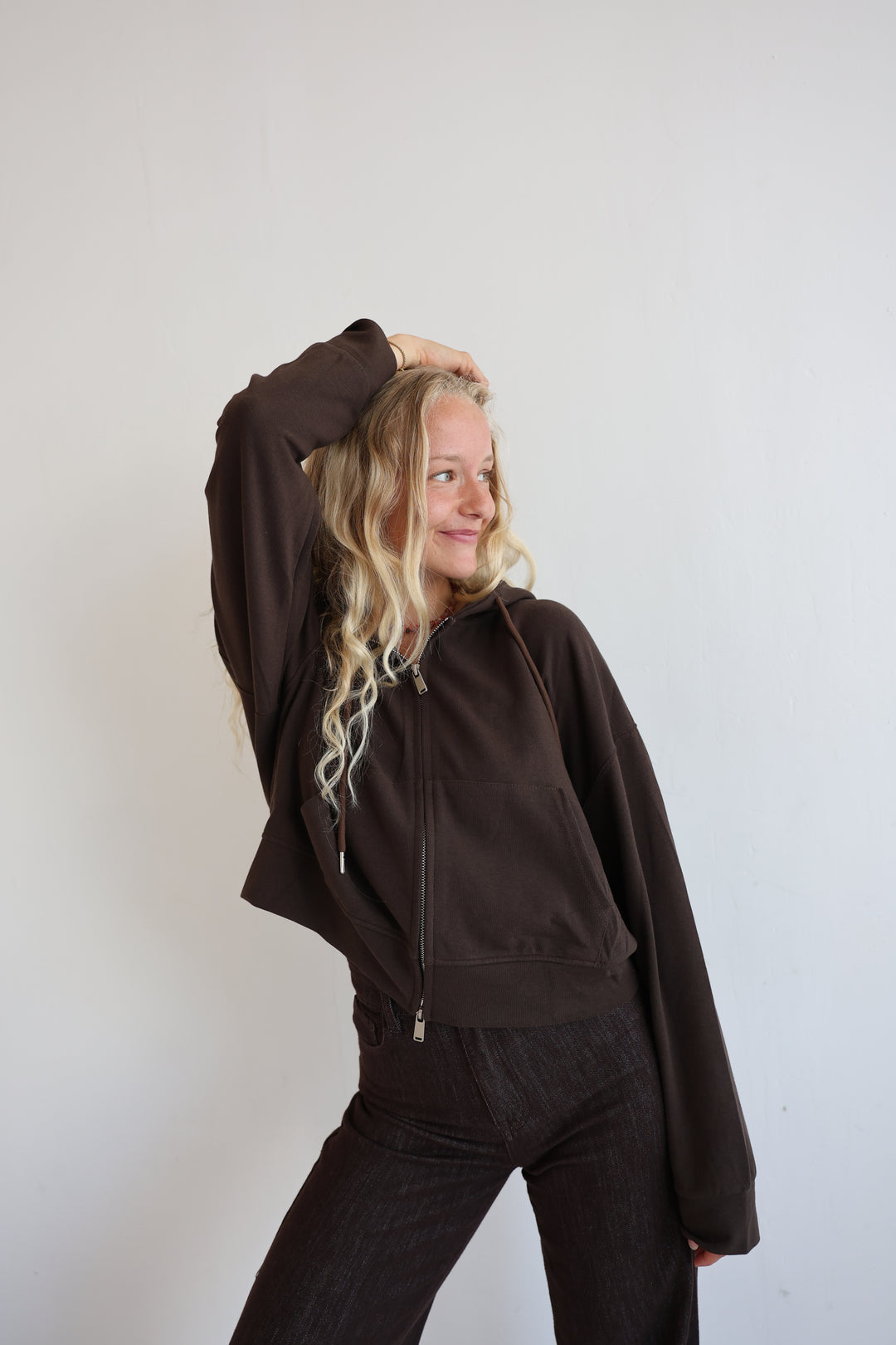 Wide Leg Jeans Mocca