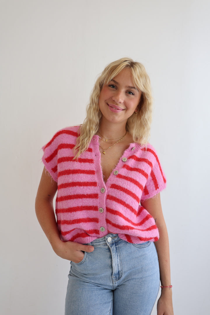 Gestreifte Weste Cosima