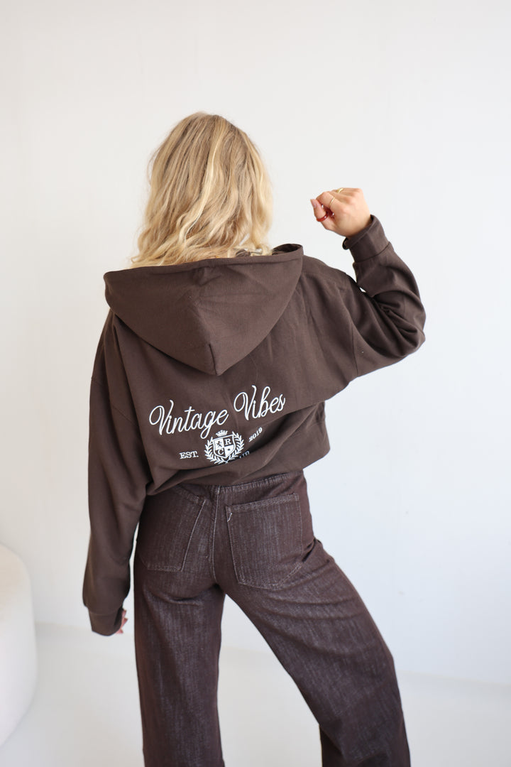 Zip Hoodie Vintage Vibes