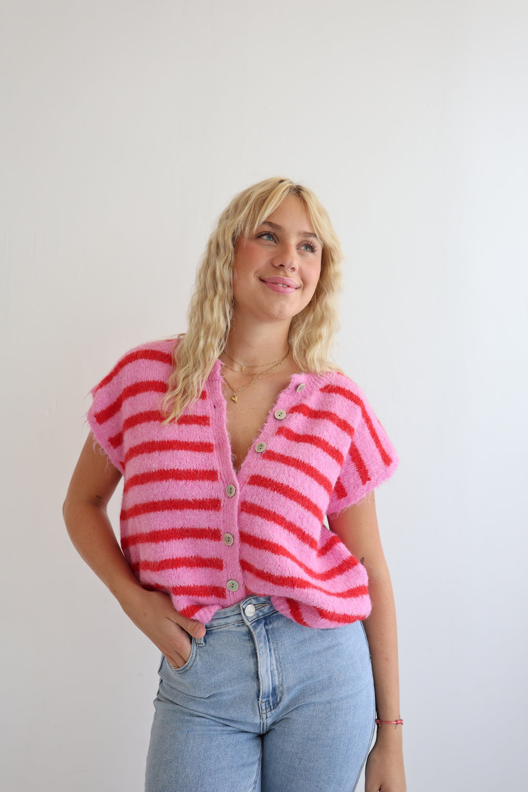 Gestreifte Weste Cosima