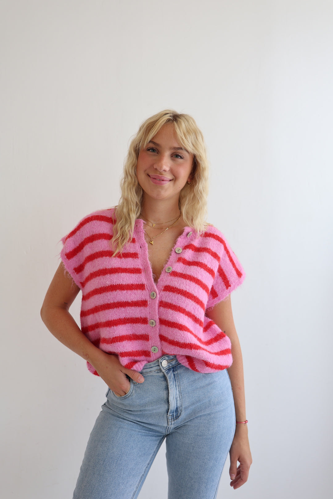 Gestreifte Weste Cosima