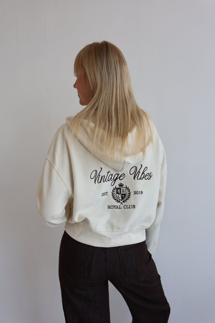 Zip Hoodie Vintage Vibes