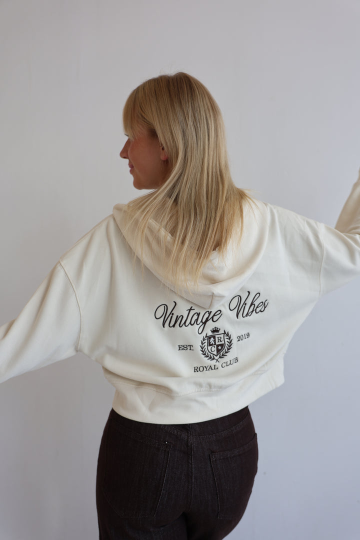 Zip Hoodie Vintage Vibes