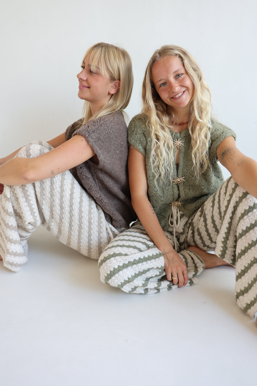 Strickweste Golden Sun