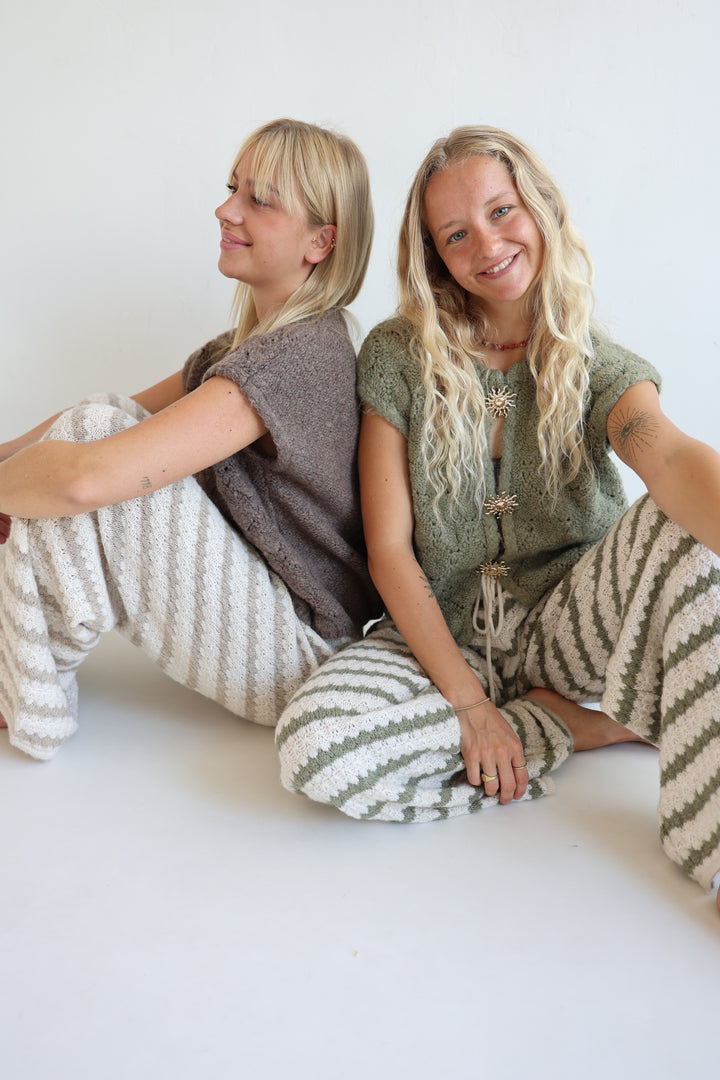 Strickweste Golden Sun