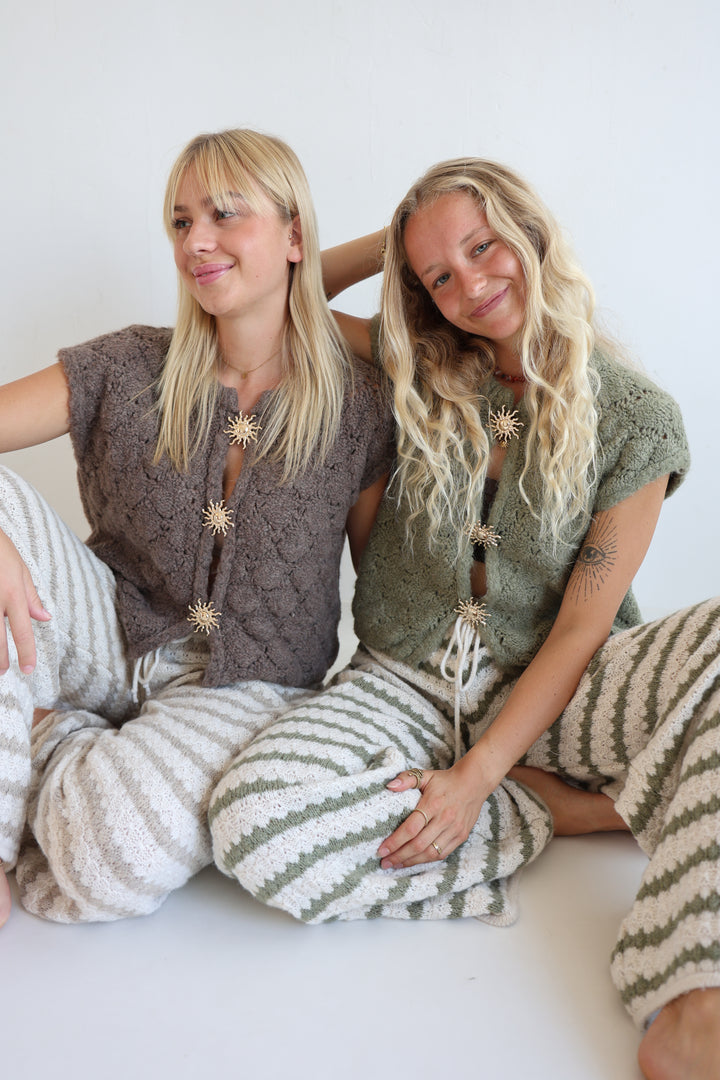 Strickweste Golden Sun