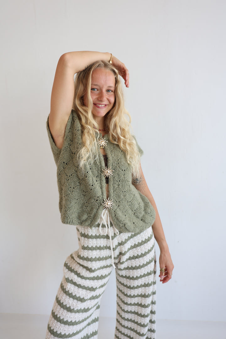 Strickweste Golden Sun