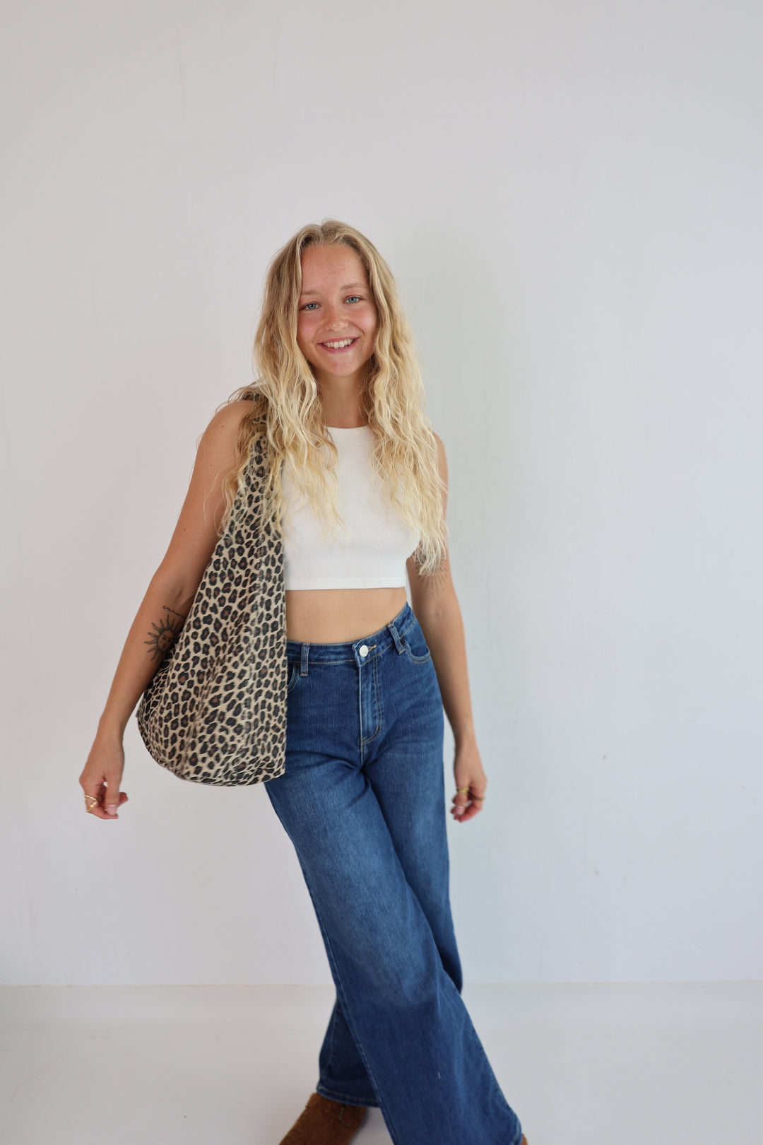 Handtasche aus Wildleder Leonie