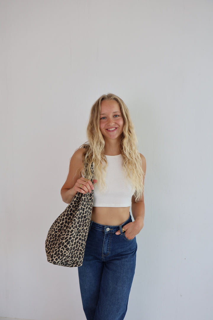Handtasche aus Wildleder Leonie