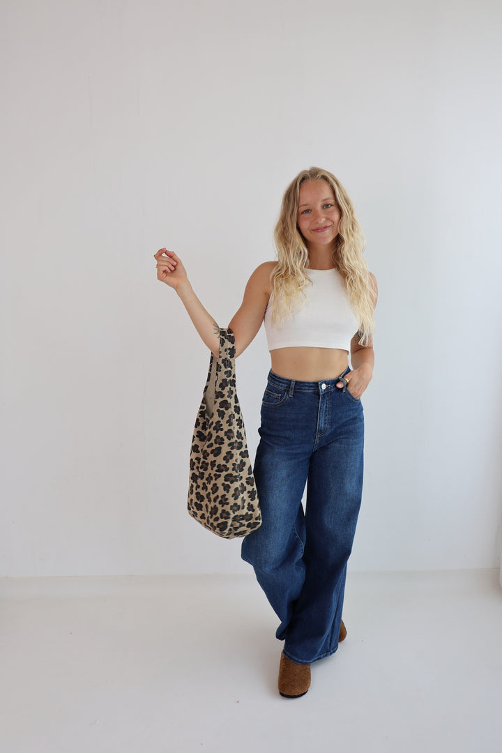 Handtasche aus Wildleder Leonie