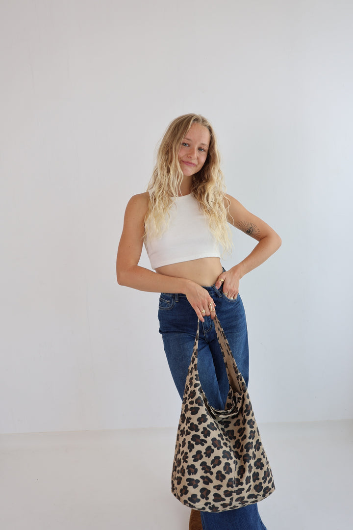 Handtasche aus Wildleder Leonie