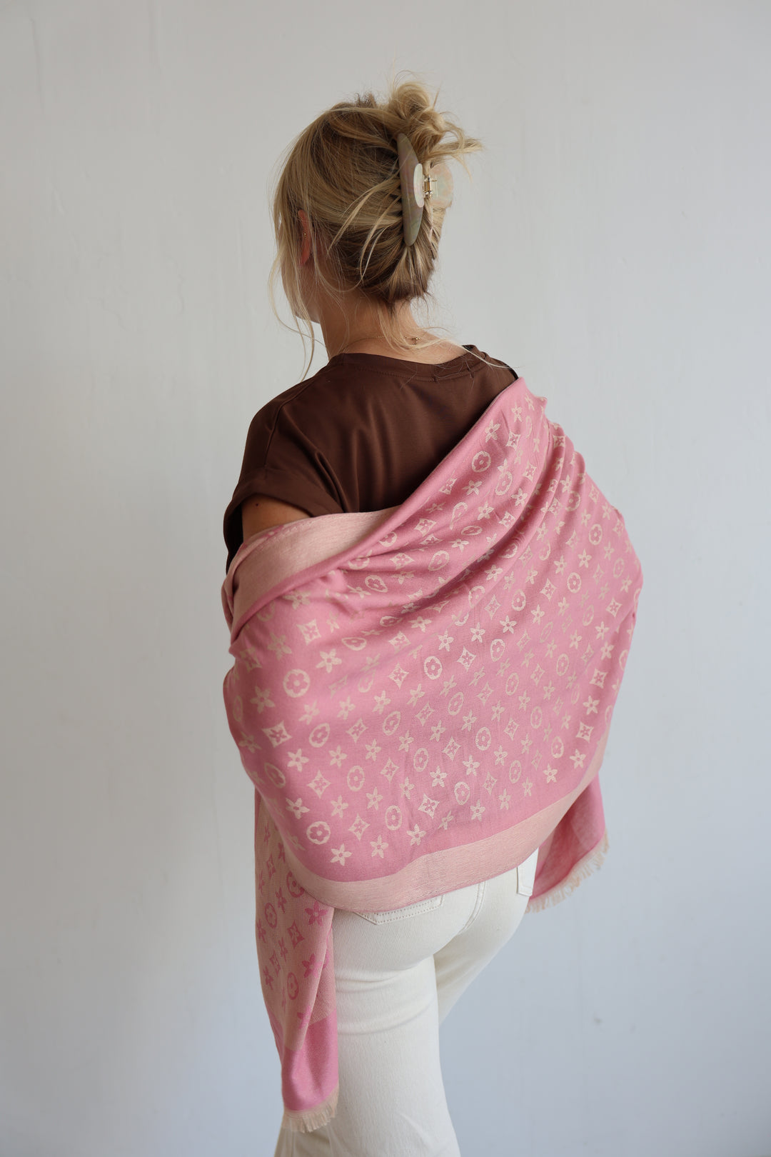 Großes Tuch mit Print Louise