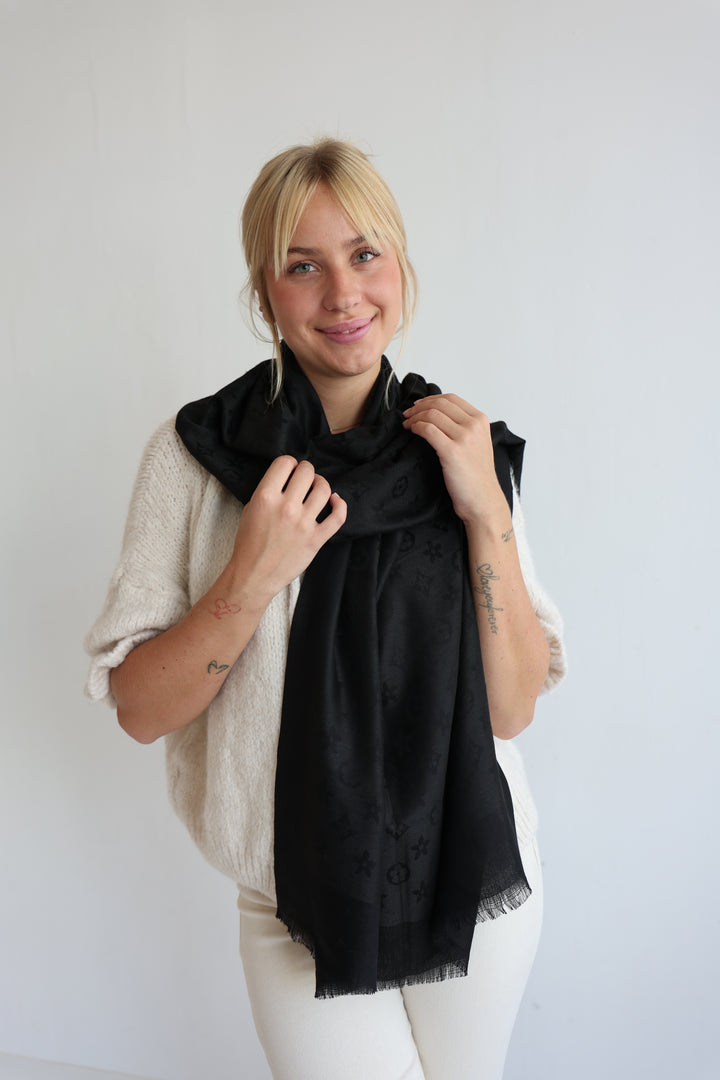 Großes Tuch mit Print Louise