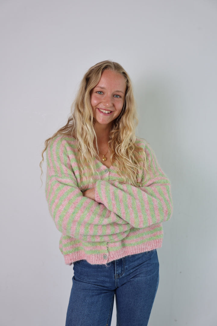 Gestreifter Cardigan Cosima