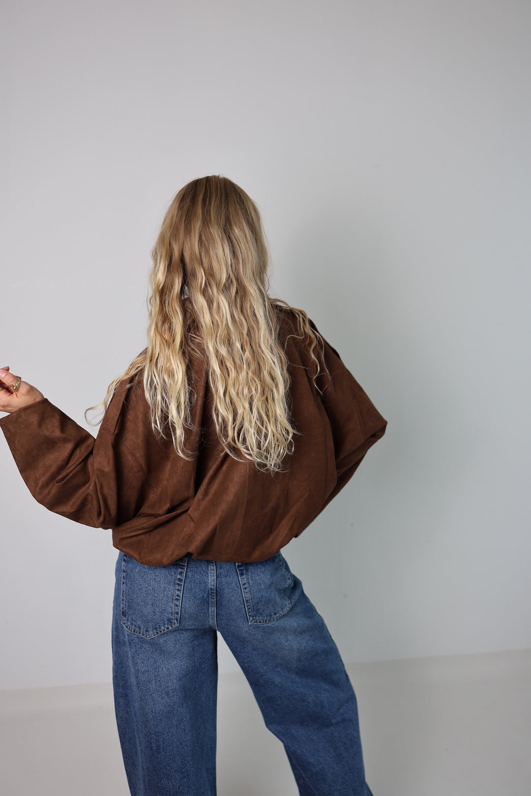 Wildlederjacke Hazelnut