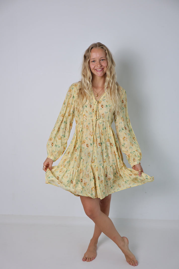 Kleid mt Floralprint Barcelona