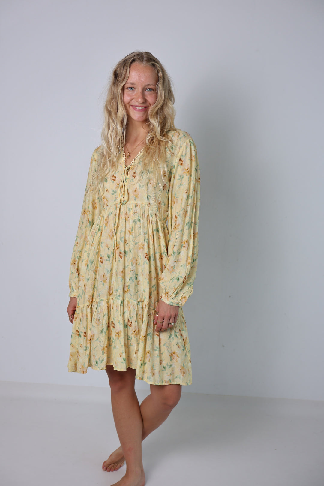 Kleid mt Floralprint Barcelona