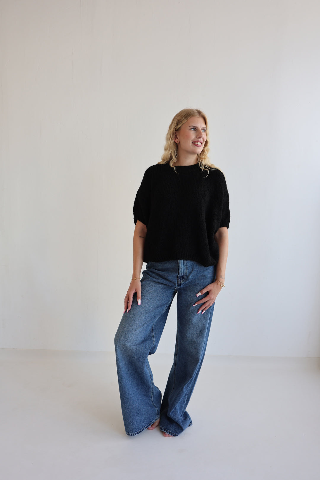 Kurzarm Oversize Pullover Merve