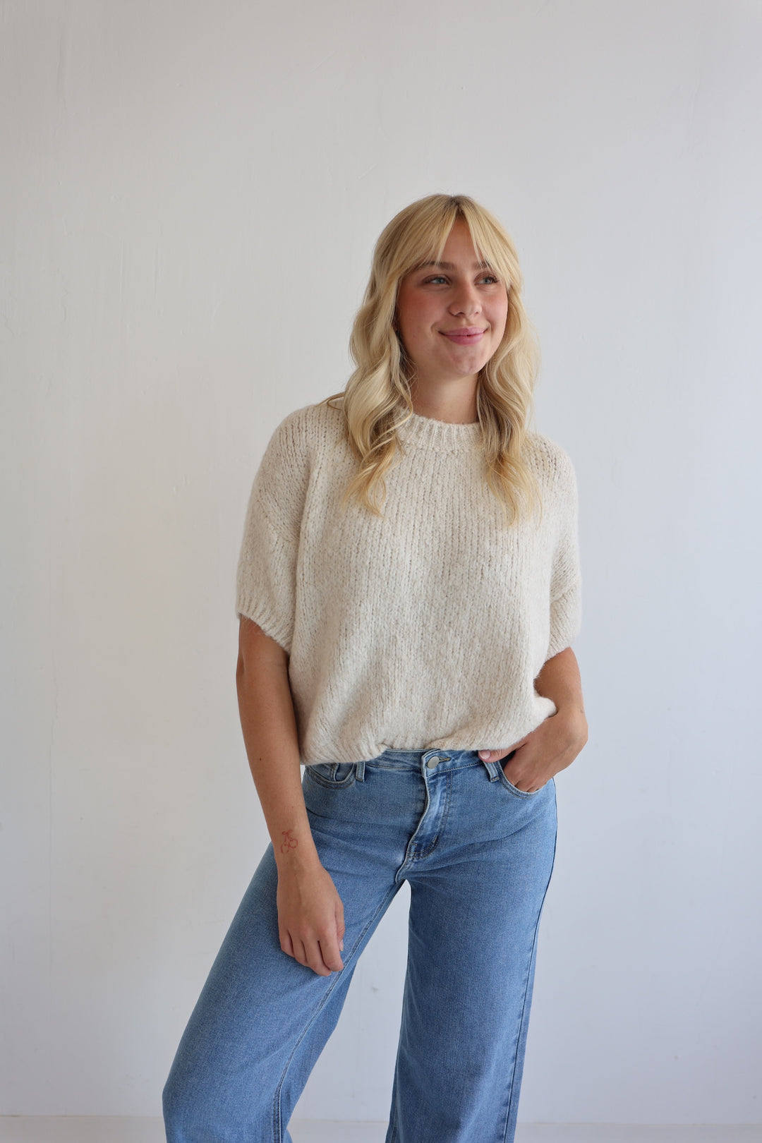 Kurzarm Oversize Pullover Merve