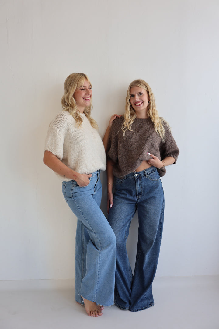 Kurzarm Oversize Pullover Merve