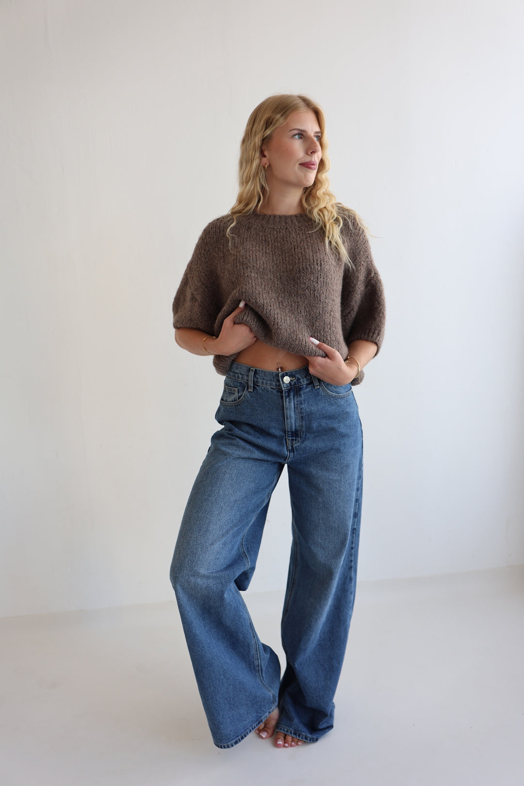 Kurzarm Oversize Pullover Merve