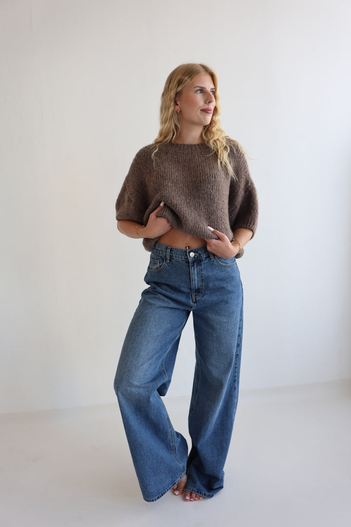 Kurzarm Oversize Pullover Merve