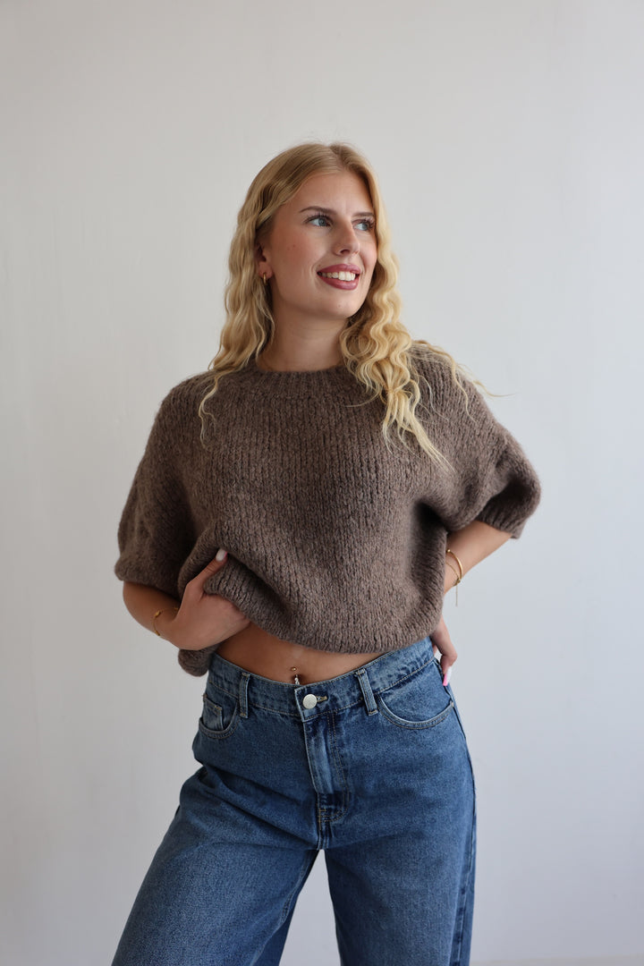 Kurzarm Oversize Pullover Merve