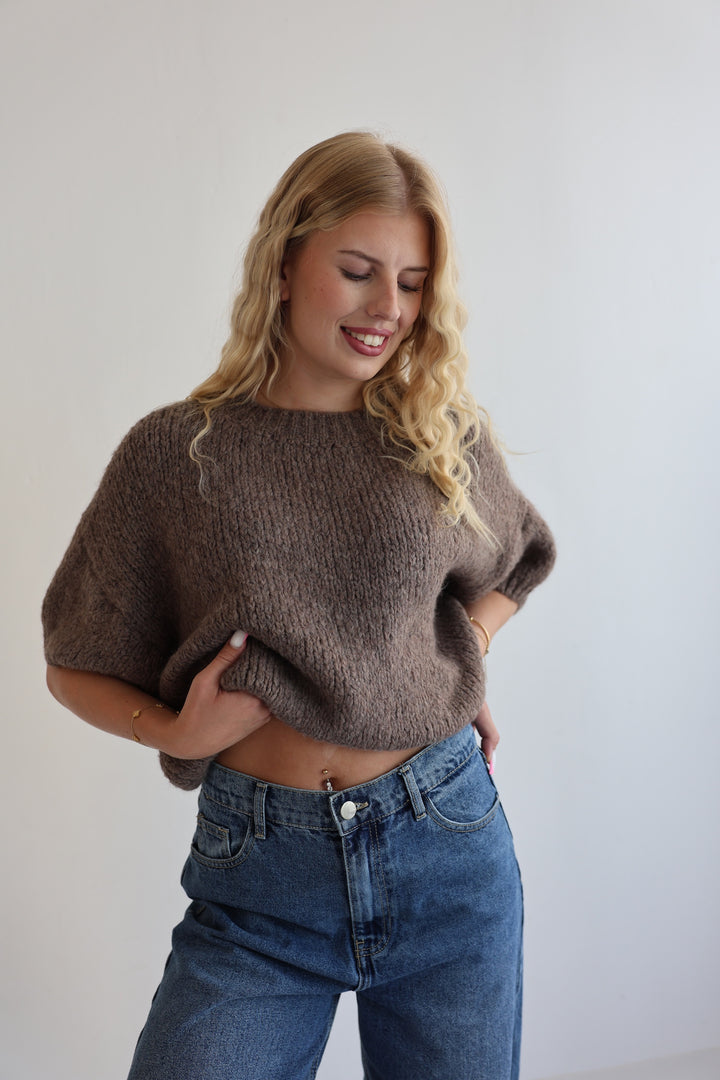 Kurzarm Oversize Pullover Merve