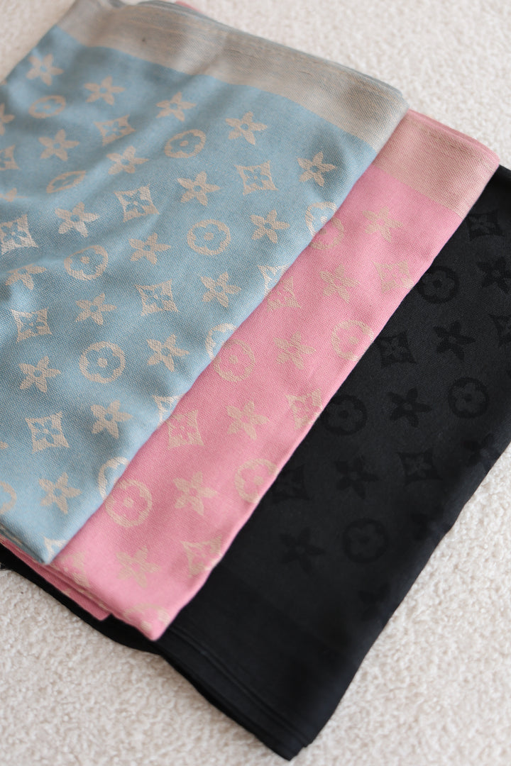 Großes Tuch mit Print Louise