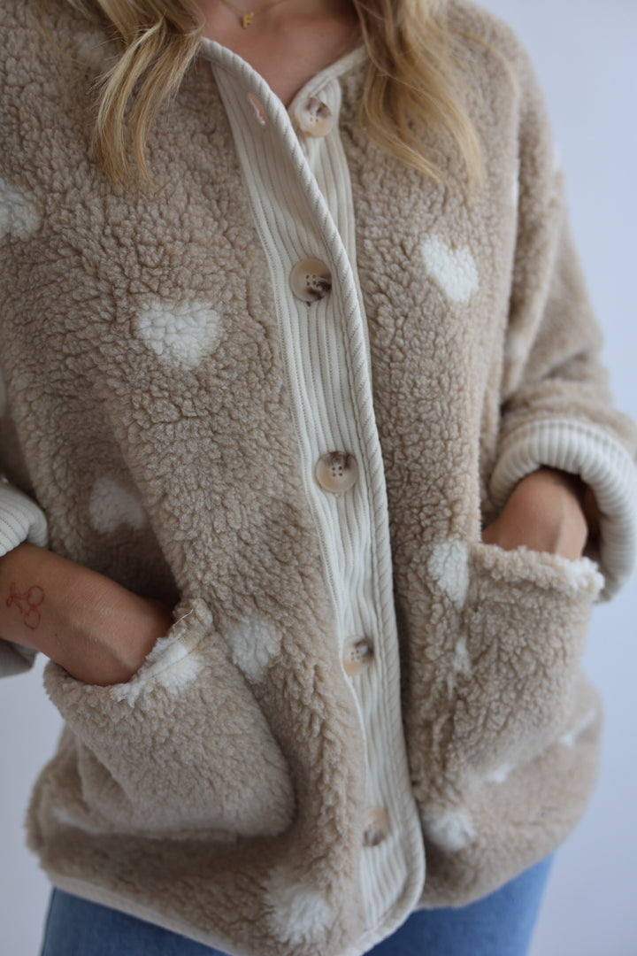 Teddyjacke Heart Season