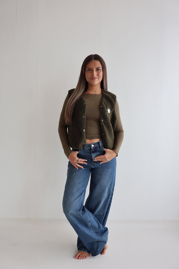 Teddyweste Lovely Patch