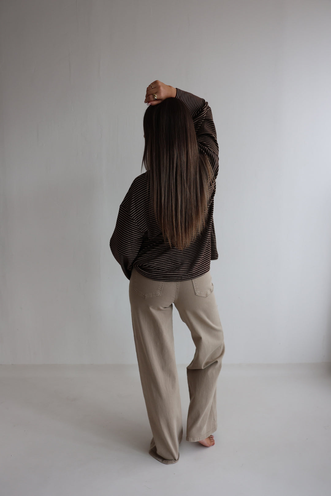 Wide Leg Jeans Cinnamon