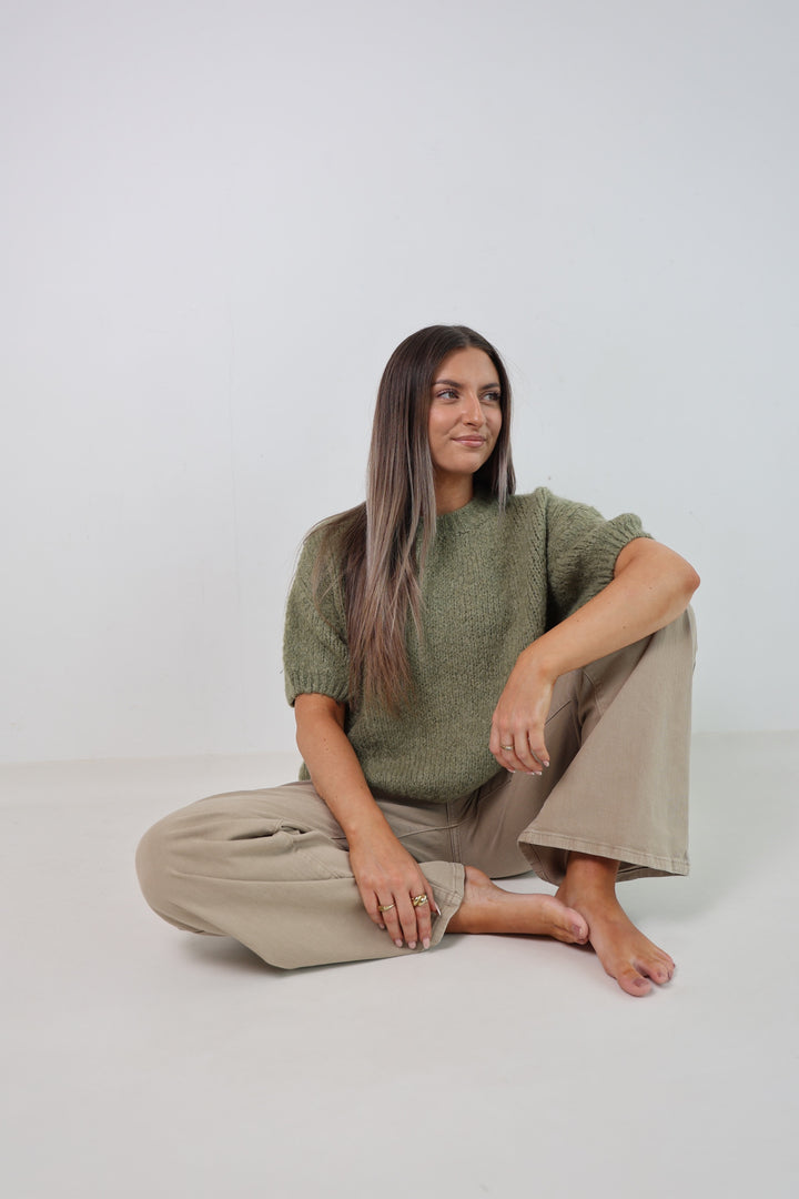 Kurzarm Oversize Pullover Merve