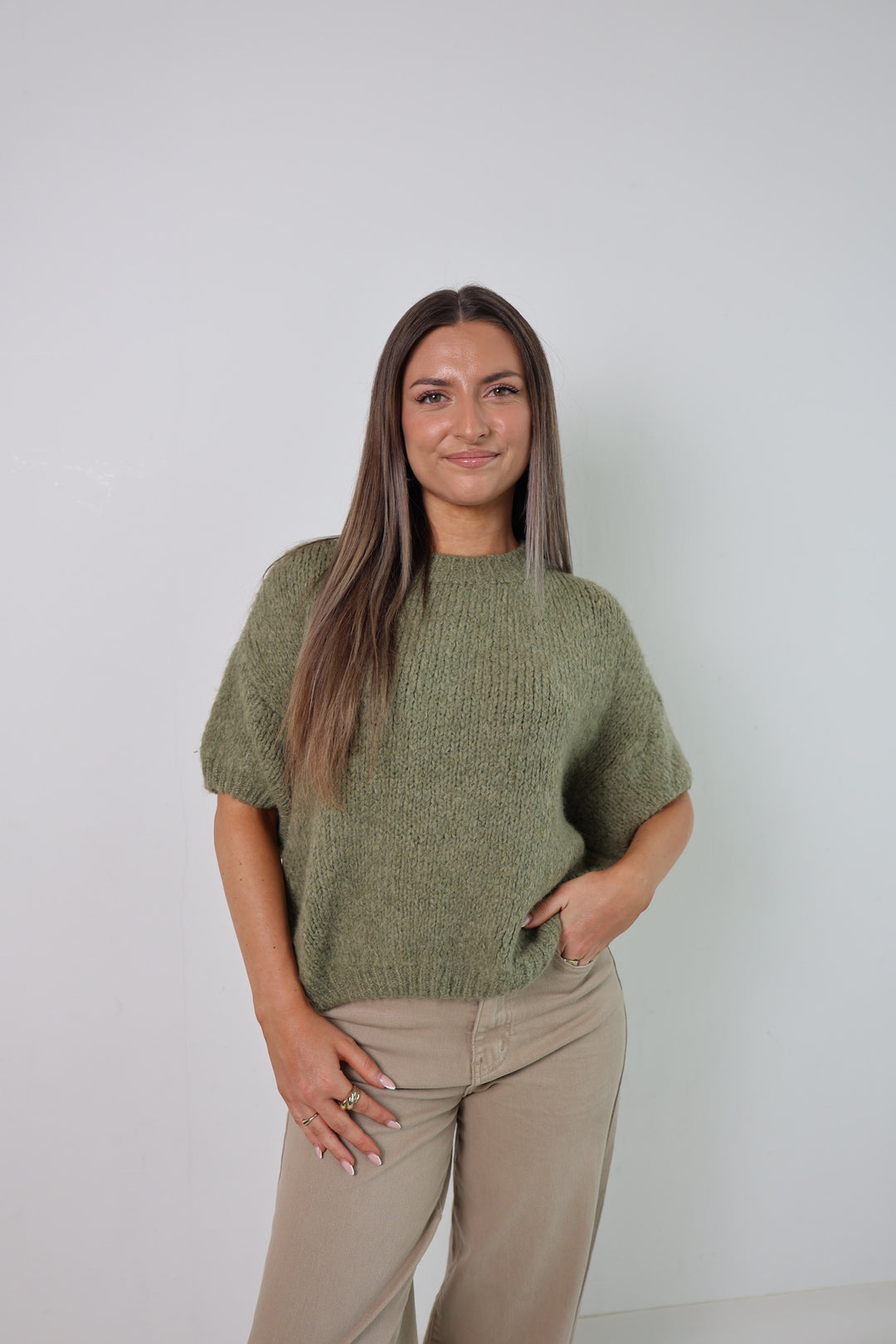 Kurzarm Oversize Pullover Merve