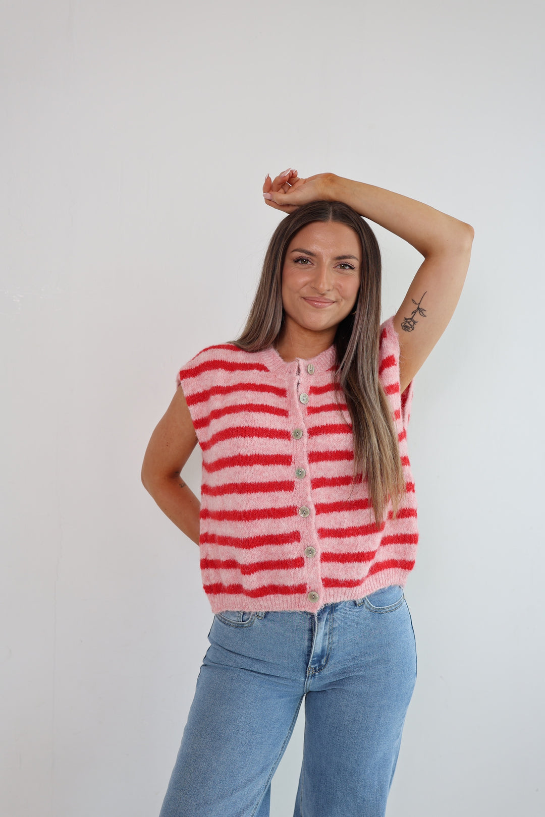 Gestreifte Weste Cosima