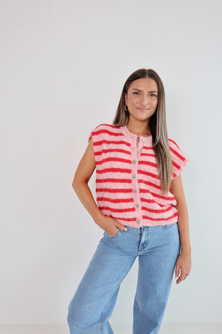 Gestreifte Weste Cosima