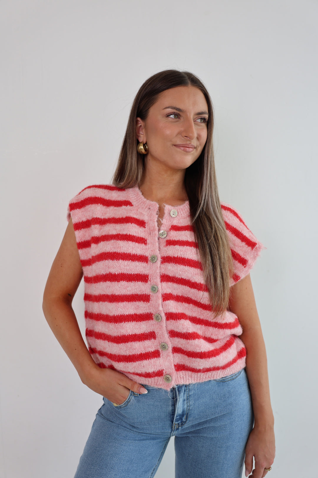 Gestreifte Weste Cosima