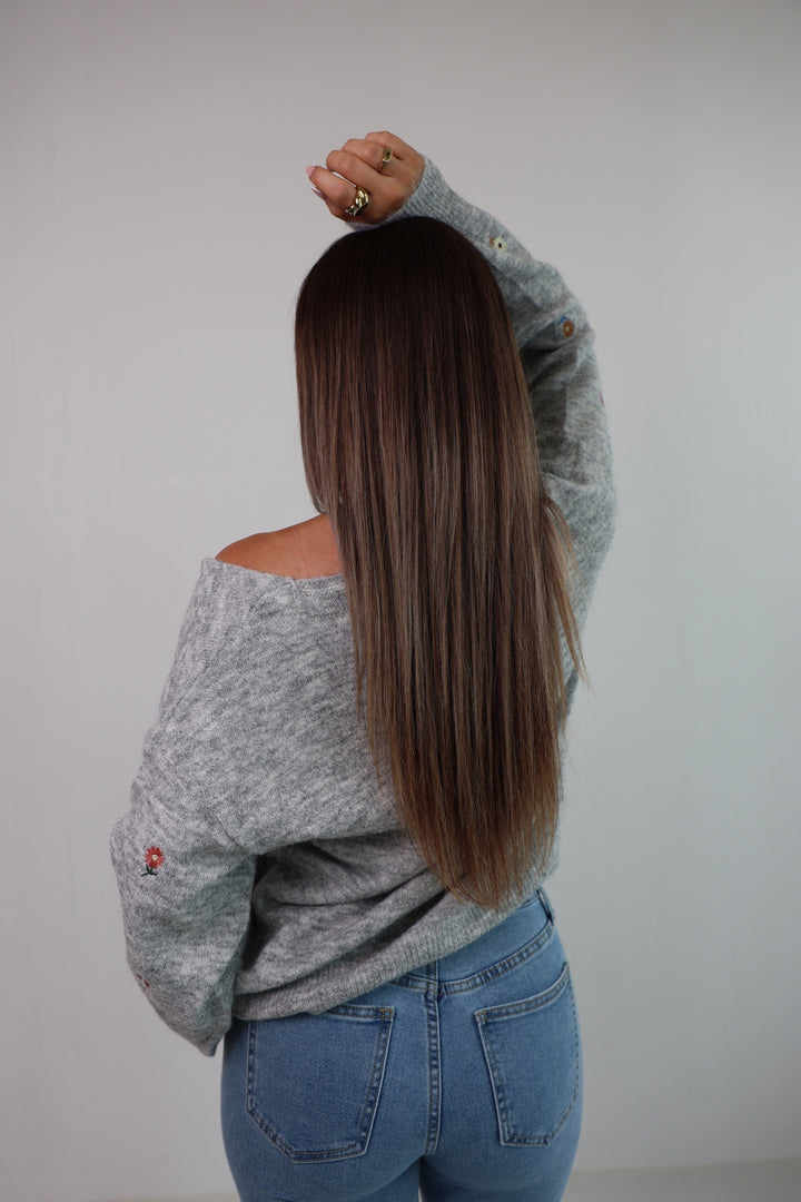 Pullover mit V-Ausschnitt Garden Blossom