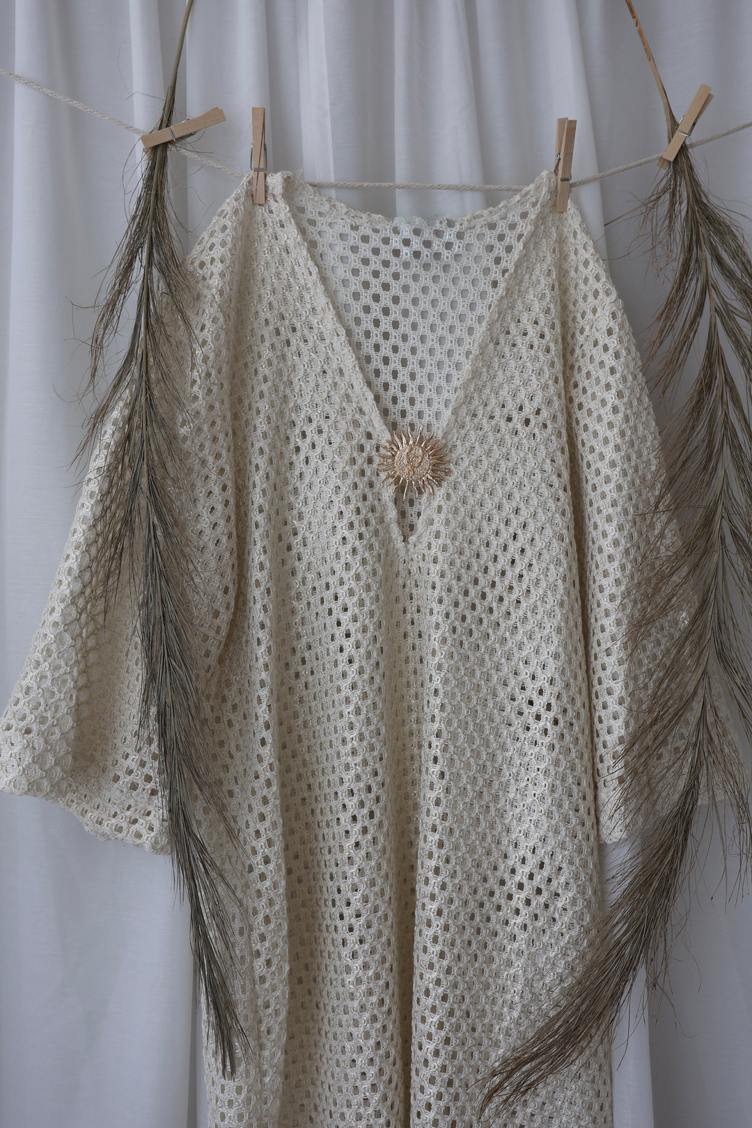 Crochet Kleid Golden Sicily