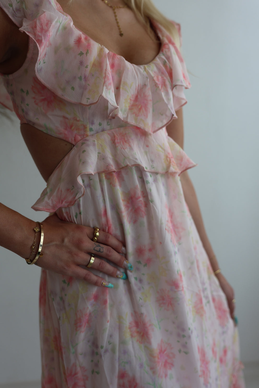 Langes Sommerkleid Capri