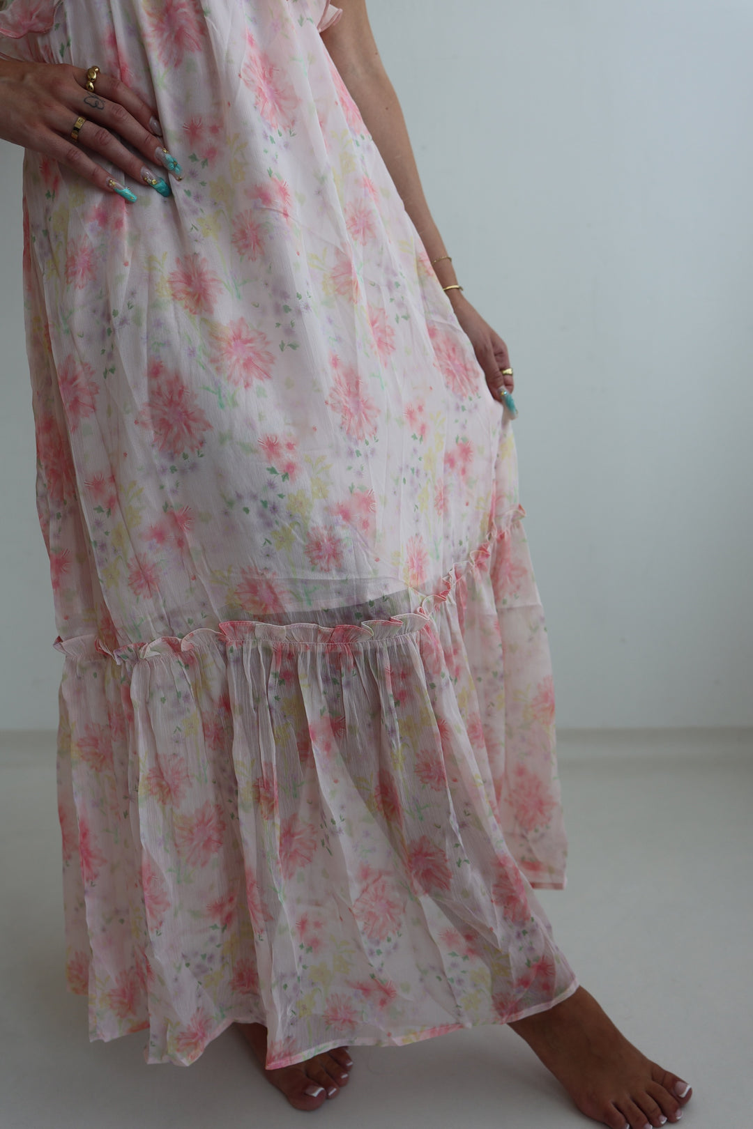 Langes Sommerkleid Capri