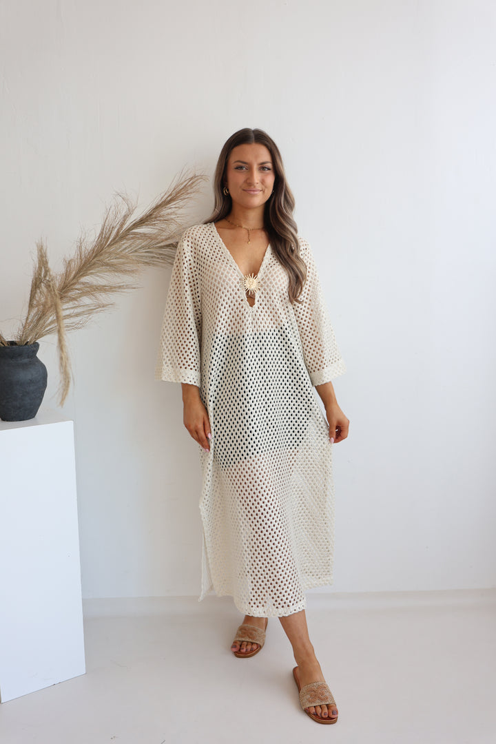 Crochet Kleid Golden Sicily