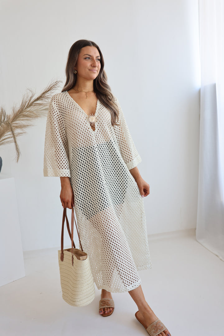 Crochet Kleid Golden Sicily