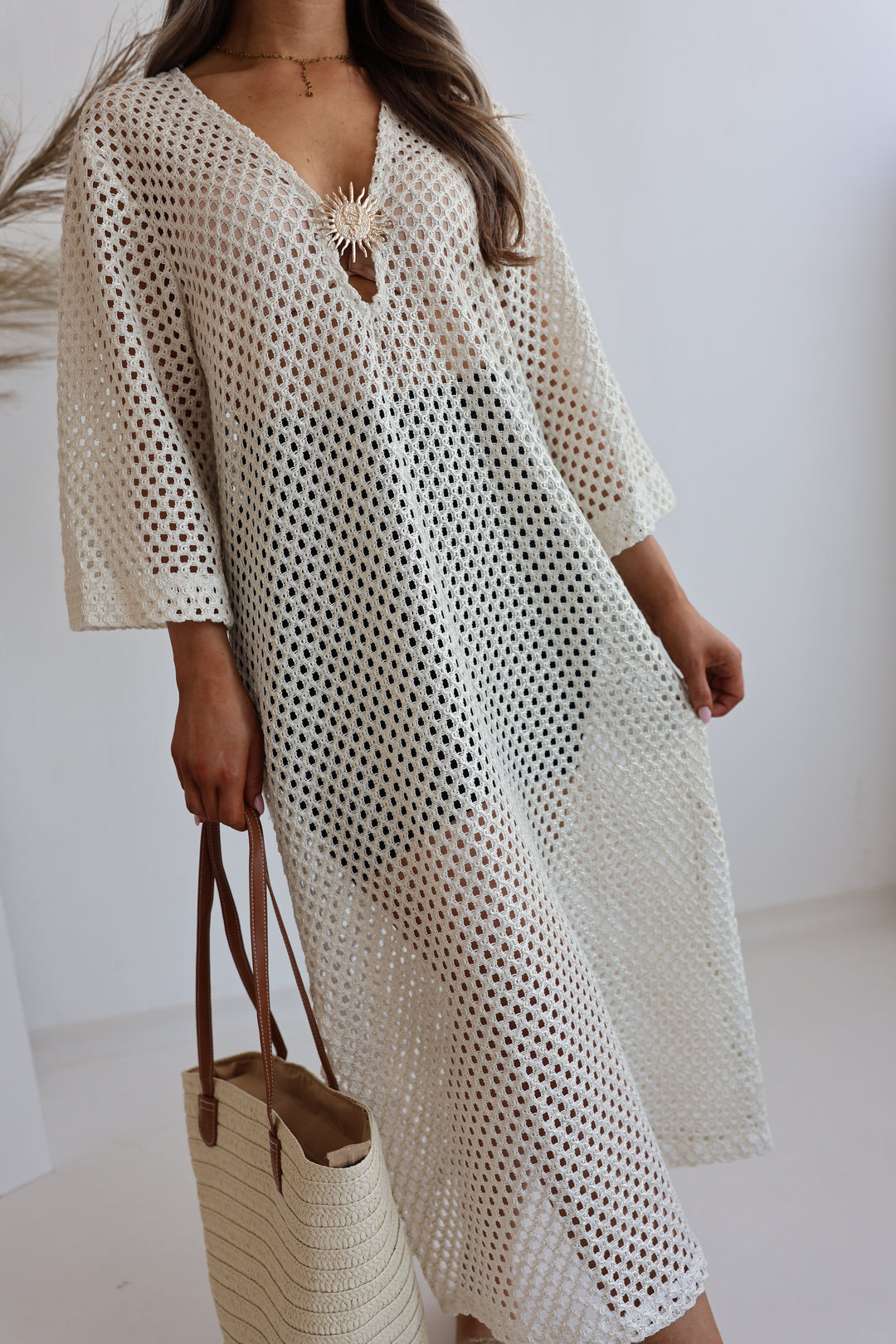 Crochet Kleid Golden Sicily