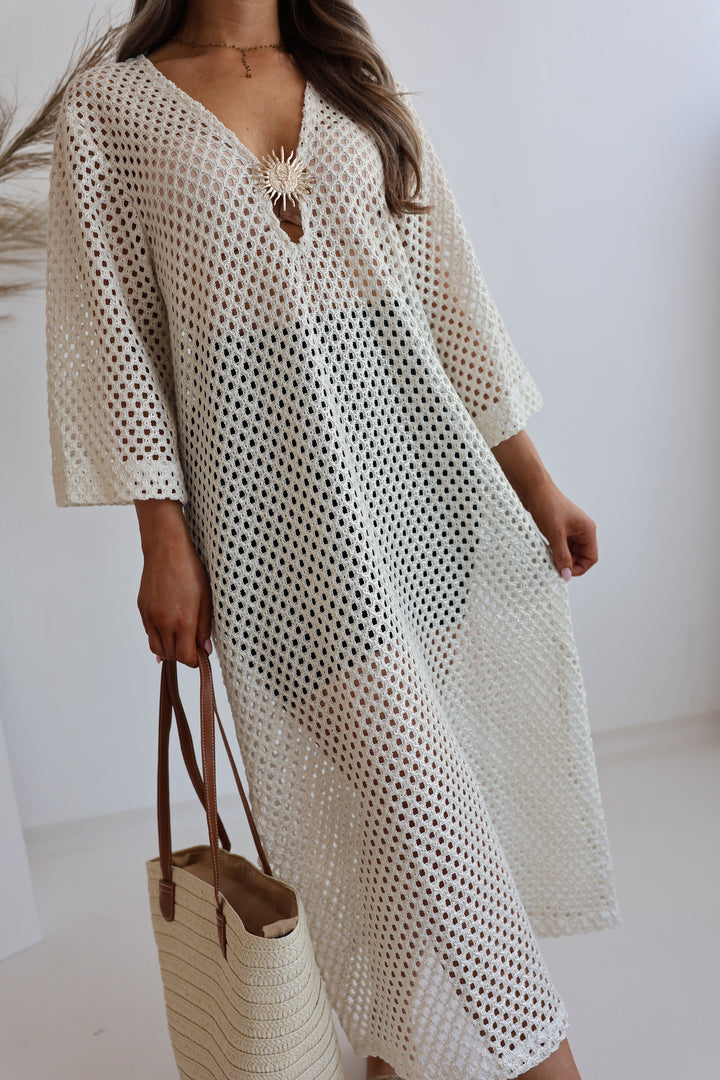 Crochet Kleid Golden Sicily