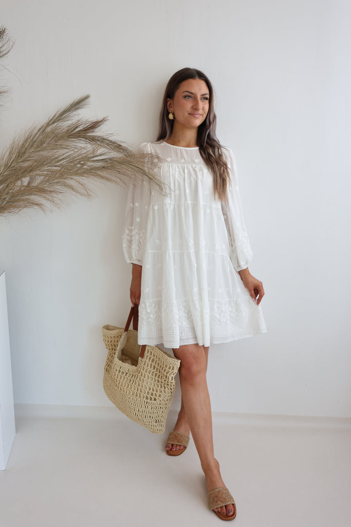 Große geflochtene Strandtasche Palm Beach